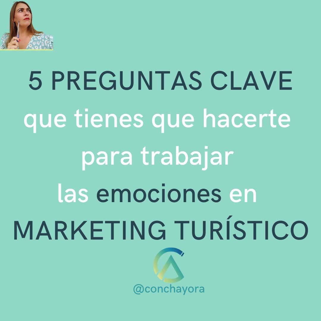 ¿Sabes cómo trabajar las emociones en marketing turístico? El visitante de ahora lo que más desea es tener una buena experiencia, adrenalina, paz, emoción, descanso… 

Hoy te cuento 5 preguntas que deberías hacerte antes de preparar el plan de marketing. Abro hilo 🧵👇