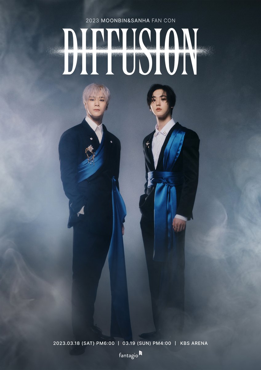 fantagiomusic_'s tweet photo. [#문빈_산하]
2023 MOONBIN&amp;SANHA(ASTRO)
FAN CON : [DIFFUSION]

Main Poster

팬클럽 선예매 : 
23.02.06 8:00 PM - 23.02.08 11:59 PM
일반 예매 :
23.02.10 8:00 PM -

#MOONBIN_SANHA #문빈 #MOONBIN
#산하 #SANHA #아스트로 #ASTRO
#아로하 #AROHA #DIFFUSION
#2023_MOONBIN_SANHA_FANCON https://t.co/Y8alBaOvnj