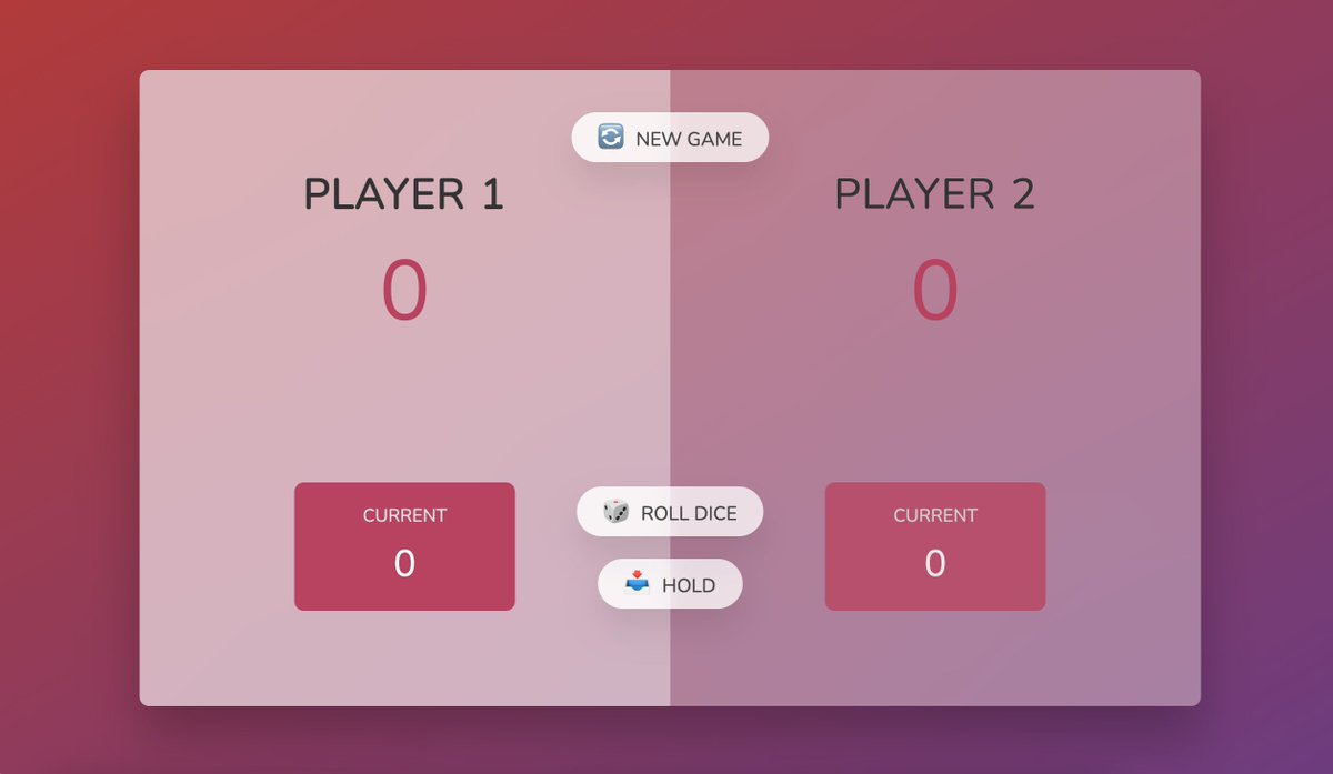 stephgdunn's tweet photo. #100DaysofCode Days 10-11 🔥

Been building an online Pig Game in #JavaScript for my Udemy course. 

Most of the stuff I did today was for my internship - incorporating MongoDB into my auth app. But the pig game is prettier right... 🤓😍 https://t.co/EQnT6XF0nb