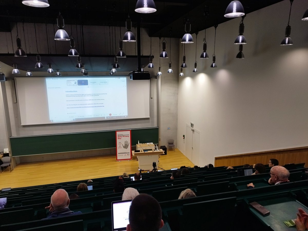 Ready to start #DataprivacyDay2023 with @uni_lu @restena @Unimaas @BEESECURE @apdl_lu @UE_Luxembourg #cnpd and more in @BelvalNews