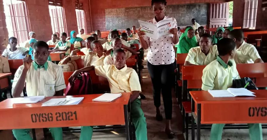 theycf_org's tweet photo. Last week, we had our first training session on SRHR and Tolerance at Humuani Alaga Secondary Grammar School, Oyo State.
#SATIP #YCF https://t.co/hP6lHJ5gmZ