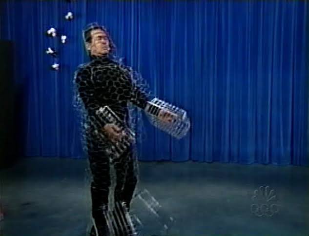 Whenever I’m down I think about the guy that’s protected from 3 inch bees from the old school <a href="/ConanOBrien/">Conan O'Brien</a> show and things feel a little brighter