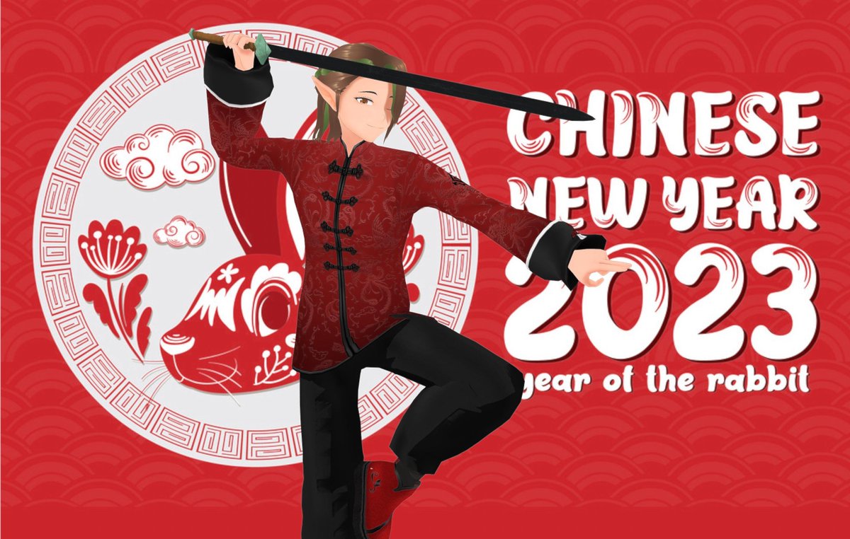Hiya! Elf researcher Curio Midori here to wish fellow Keguris and everyone a blessed and happy new year!
May each and everyone of you stay happy and healthy always!

#curiouscurio #ChineseNewYear2023 #MyVT
