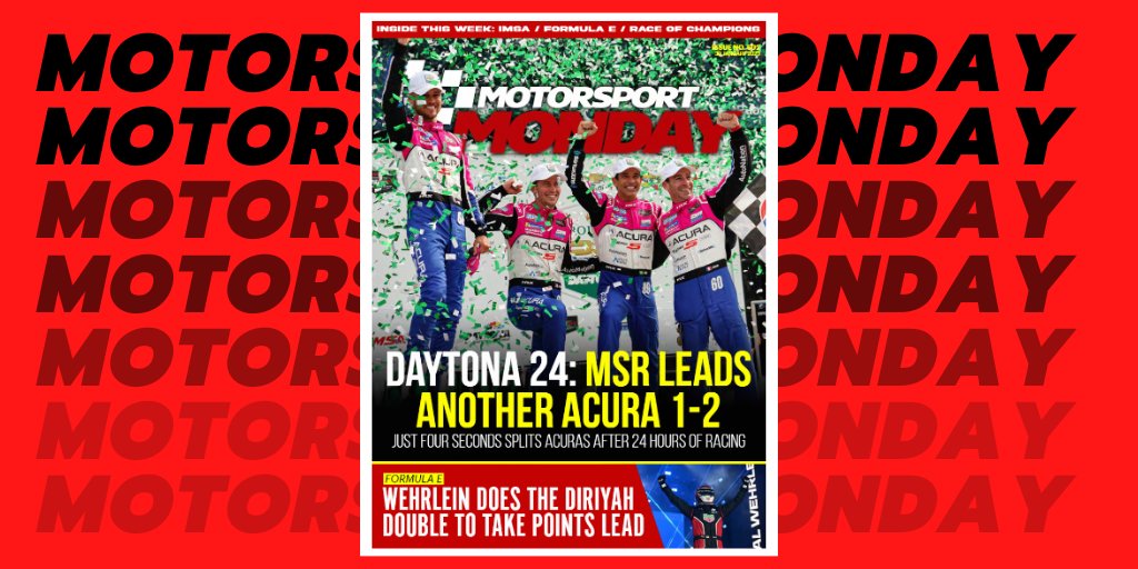 MSportMonday's tweet photo. Catch up with all the #F1 gossip in our #F1Shortcuts starting on page 9 of this week's #MotorsportMonday
Read it FOR FREE here π https://t.co/EGFEVNHbeO https://t.co/E3OnZxd5oT