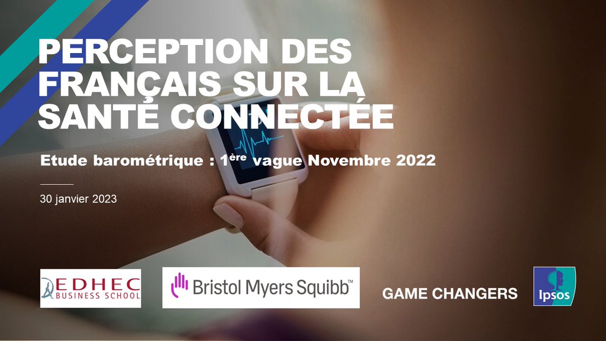 rteston's tweet photo. La santé connectée, pilier de la médecine de demain : qu’en pensent les Français ? 
#hcsmeufr #esante https://t.co/T7xJHmATyO