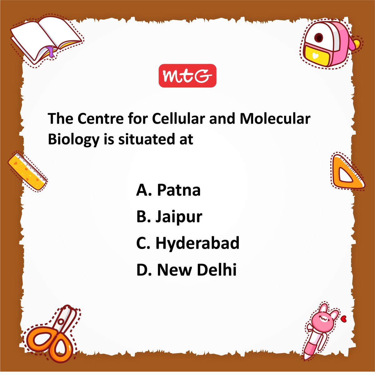MTGBooks's tweet photo. Choose, Choose, Choose!
Follow us on Instagram - https://t.co/IpMoTt2fhc
.
.
#MTG #mtgbooks #mcqs #mathmcqs #aptitude #generalknowledge #currentaffairs #commonknowledge #neetstudents #jeestudents #funquestions #biologycentre #cellular&molecularbiology https://t.co/Gkf4e1WjuM