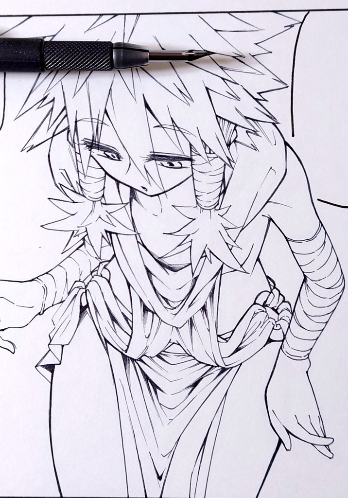 #過去絵を投げて絵を描いた気になろうキャンペーン
過去のペン入ーれ 