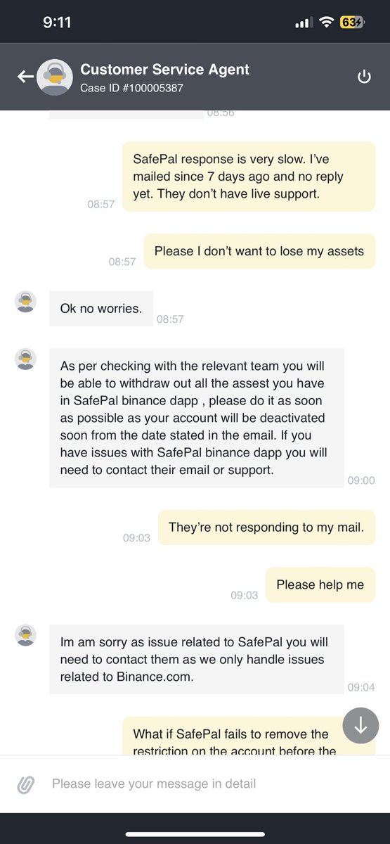 Franzucci's tweet photo. @safepal  pls remove the restrictions on my wallet as instructed by binance. I’ve only 7 days to withdraw my assets or I lose my funds. Please don’t scam me. And you’re not responding to my mail https://t.co/uNmEyot4tH