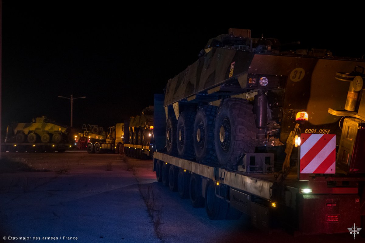 1FRCorps's tweet image. Moving forces and equipment into and across Europe at speed to rapidly sustaining and reinforcing with troops, if required, is a significant logistic challenge and an effective force multiplier

Photos: @CEMAT_FR, @EtatMajorFR , @armeedeterre