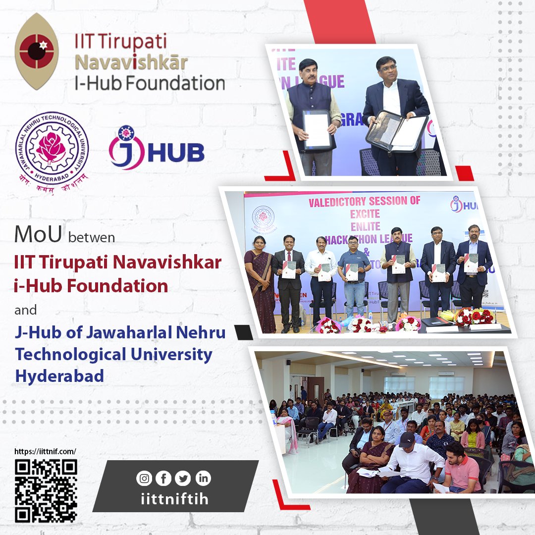 IIT Tirupati Navavishkar IHub Foundation on Twitter "iittniftih and