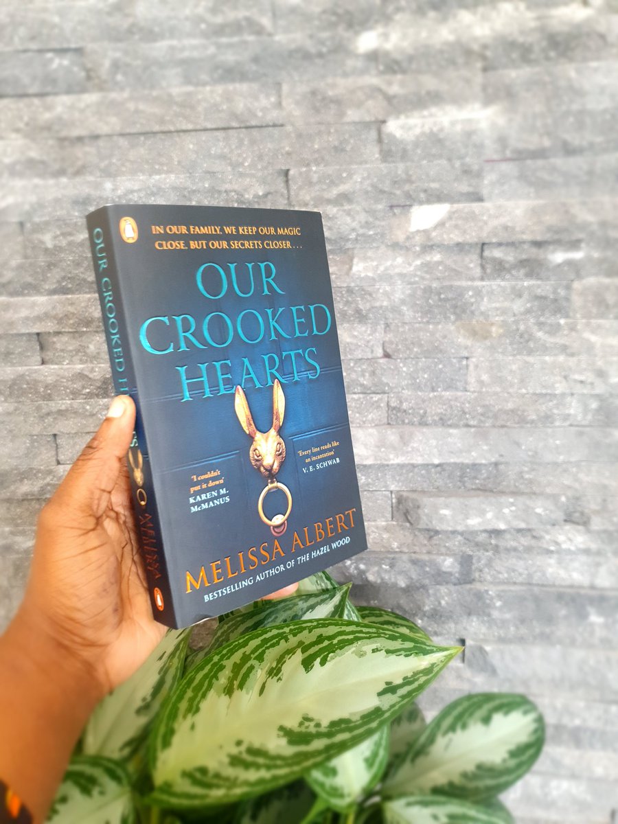 𝐁 𝐎 𝐎 𝐊 2
⭐️⭐️⭐️⭐️⭐️/5
𝐓𝐢𝐭𝐥𝐞: Our Crooked Hearts
𝐀𝐮𝐭𝐡𝐨𝐫: Melissa Albert
𝐆𝐞𝐧𝐫𝐞: Young Adult
𝐏𝐮𝐛𝐥𝐢𝐬𝐡𝐞𝐝: 2022
𝐏𝐮𝐛𝐥𝐢𝐬𝐡𝐞𝐫: @PenguinBooks 
𝐂𝐨𝐮𝐧𝐭𝐫𝐲: USA🇺🇸 

#OurCrookedHearts
#MelissaAlbert #YoungAdult #Booktwt