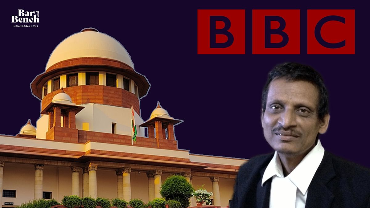 BBC documentary: ML Sharma moves Supreme Court against ban on 'India: The Modi Question' - Bar & Bench - Indian Legal News dlvr.it/ShfKsL