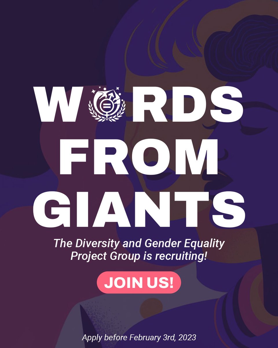 SGAC Diversity and Gender Equality Project Group tweet media