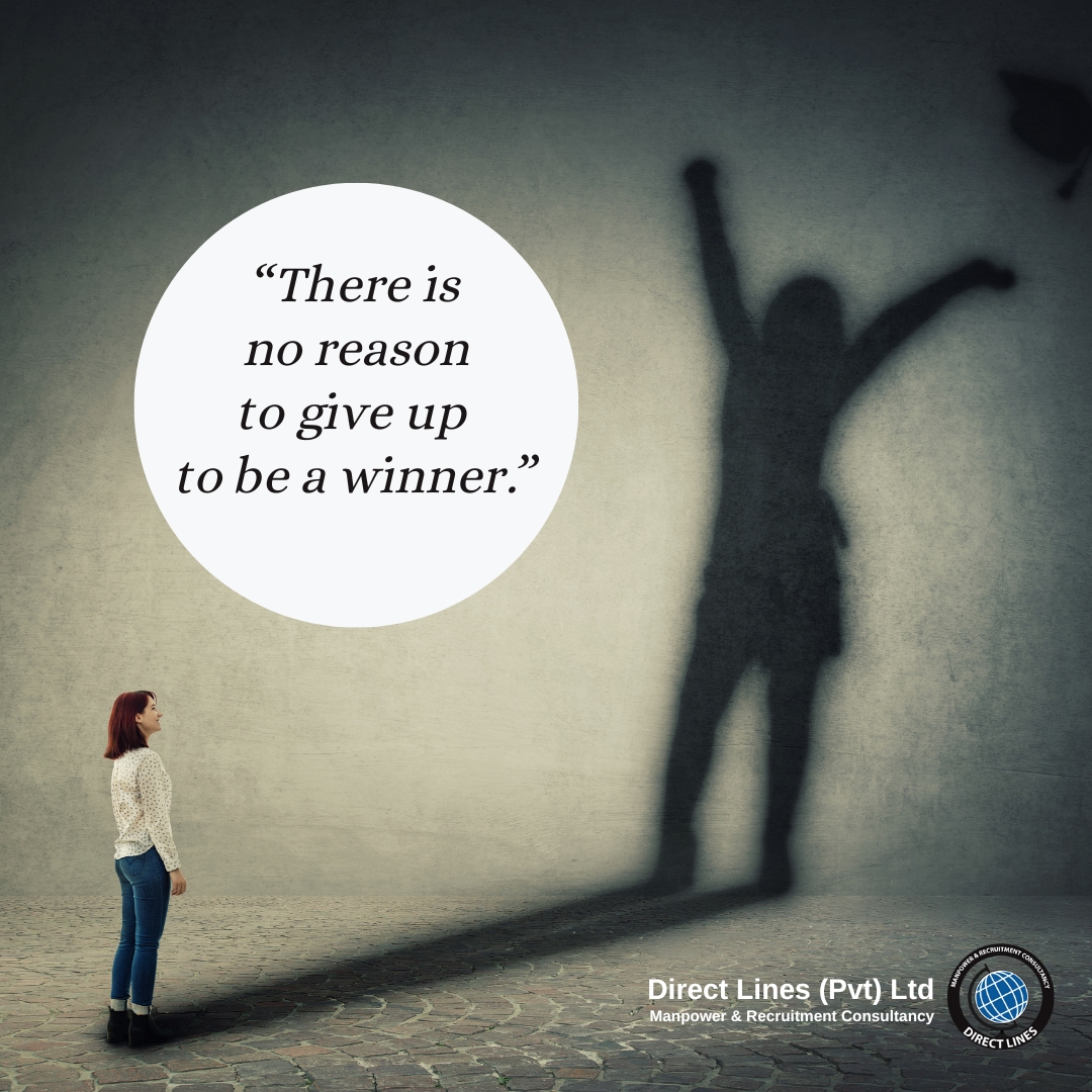 DirectLines1985's tweet photo. There is no reason to give up to be a winner. https://t.co/UVN3pW7KKR