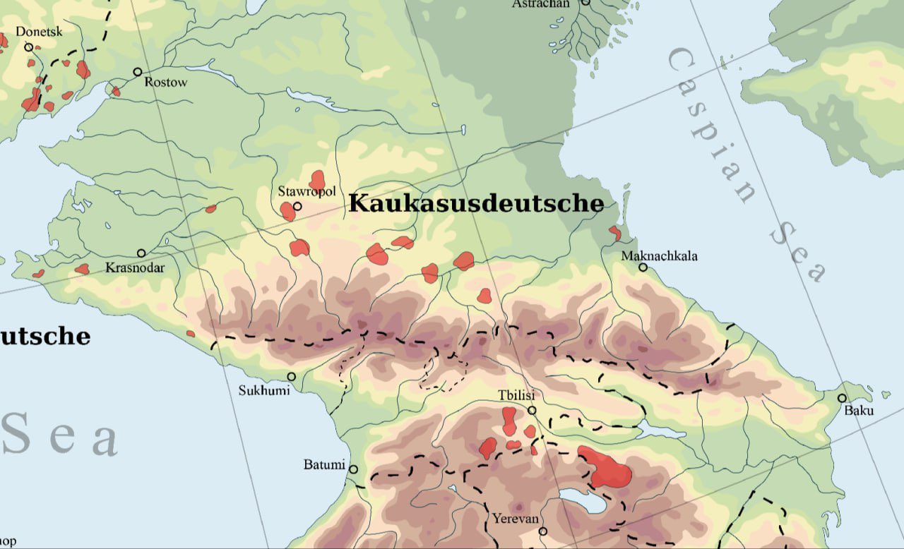 Caucasus Mountains On Europe Map FntR5BOWAAU8lyN Large