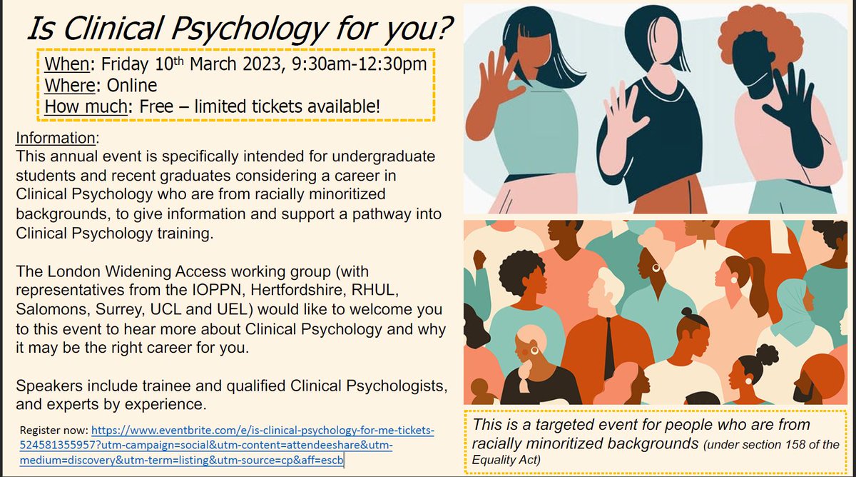 Clinical Psychology at Surrey tweet media