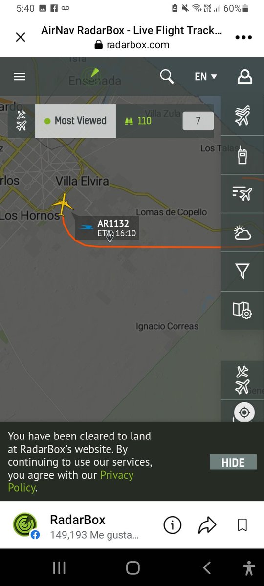 Ninajustagirl's tweet photo. Que está pasando con el vuelo buenos aires Madrid que hace más de 1 hora da vueltas por la plata @Aerolineas_AR 
DEN RESPUESTAS https://t.co/mg4FsSaBqP