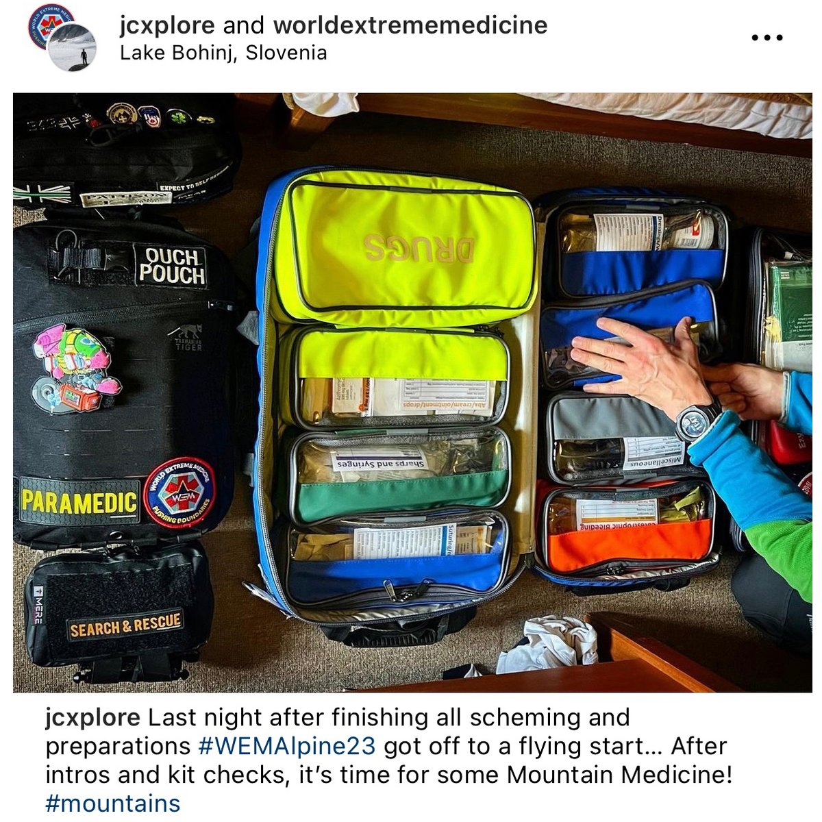 OHProducts's tweet photo. We love seeing you complete your Kit Checks! ✅

Thank you to @jcxplore for this photo of their Kit Check ready for the mountains! ⛰️

#KitCheck #OH #OHProducts https://t.co/VtTGnKht7G