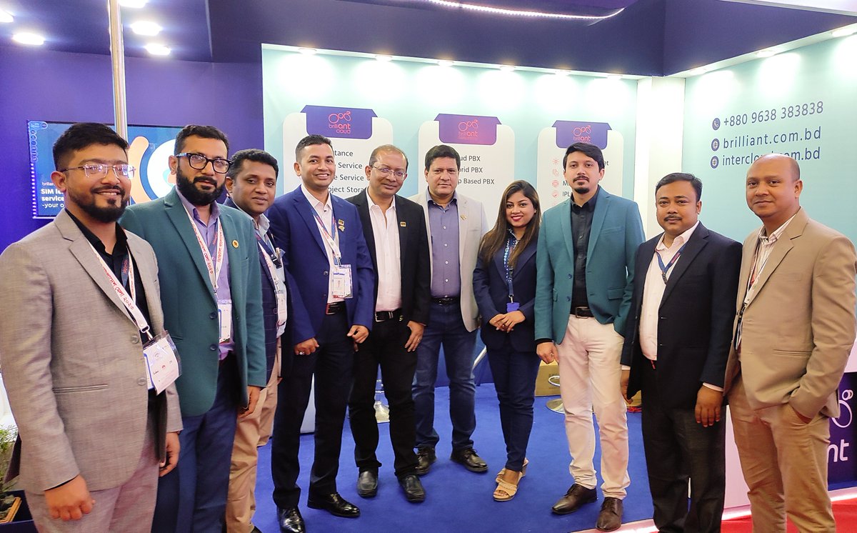 brilliant09638's tweet photo. Intercloud Limited had a productive and successful participation at the "Digital Bangladesh Mela 2023" on 26-28 January, held at the Bangabandhu International Conference Center (BICC) in Dhaka.

#digital_bangladesh_mela #InterCloud #ITfair #brilliant https://t.co/5bDOzWcyJA