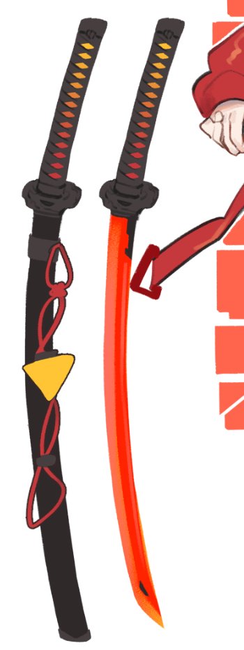 「sword details 」|刀子猫🔪🐈‍⬛のイラスト