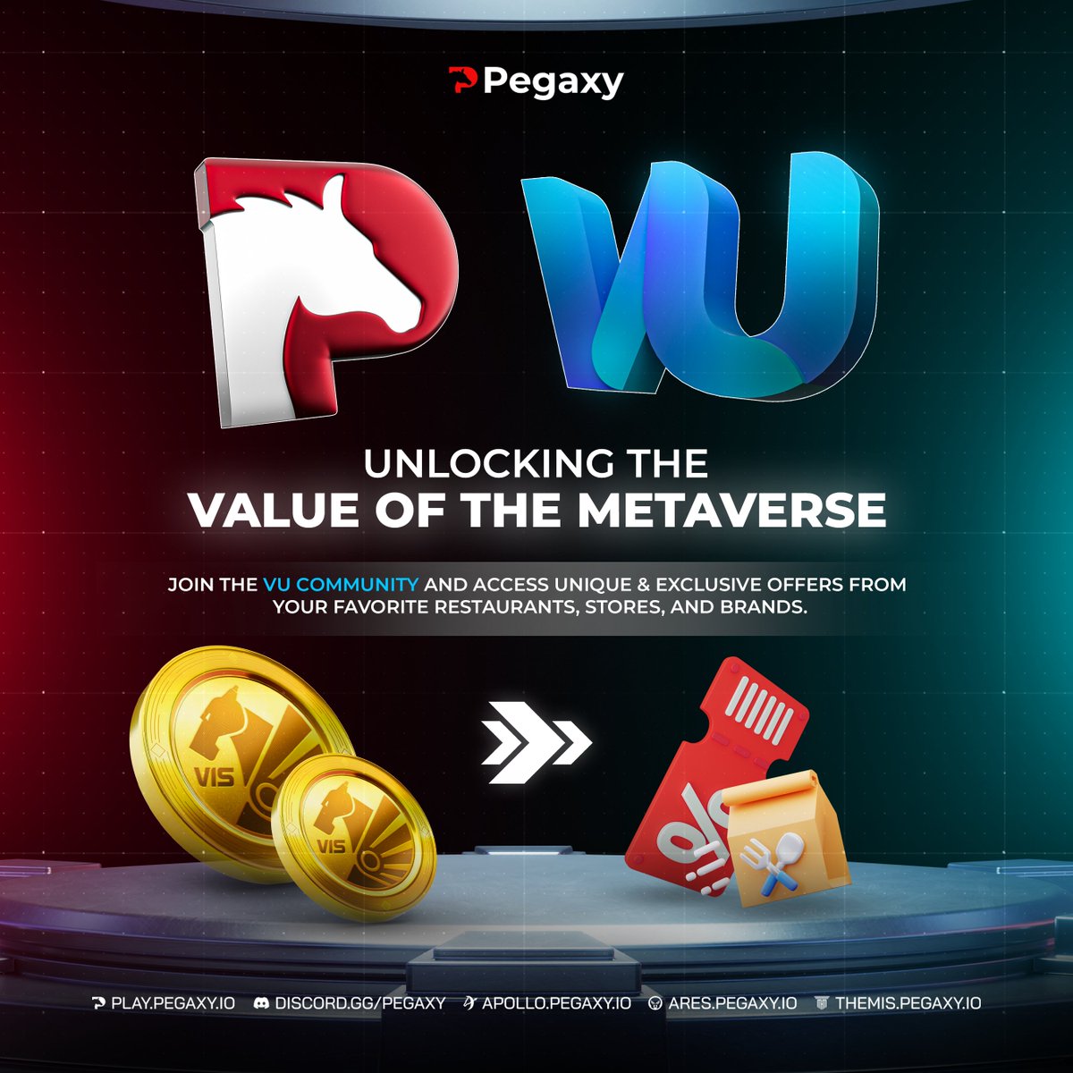 PegaxyOfficial's tweet photo. https://t.co/dXopOCs3cb is now officially live and available for all to enjoy! 🎁✨

Experience the limitless possibilities of https://t.co/dXopOCs3cb! 💙 With offerings ranging from delicious food and drinks to trendy fashion and exciting gaming https://t.co/aYUJ1NqRah
