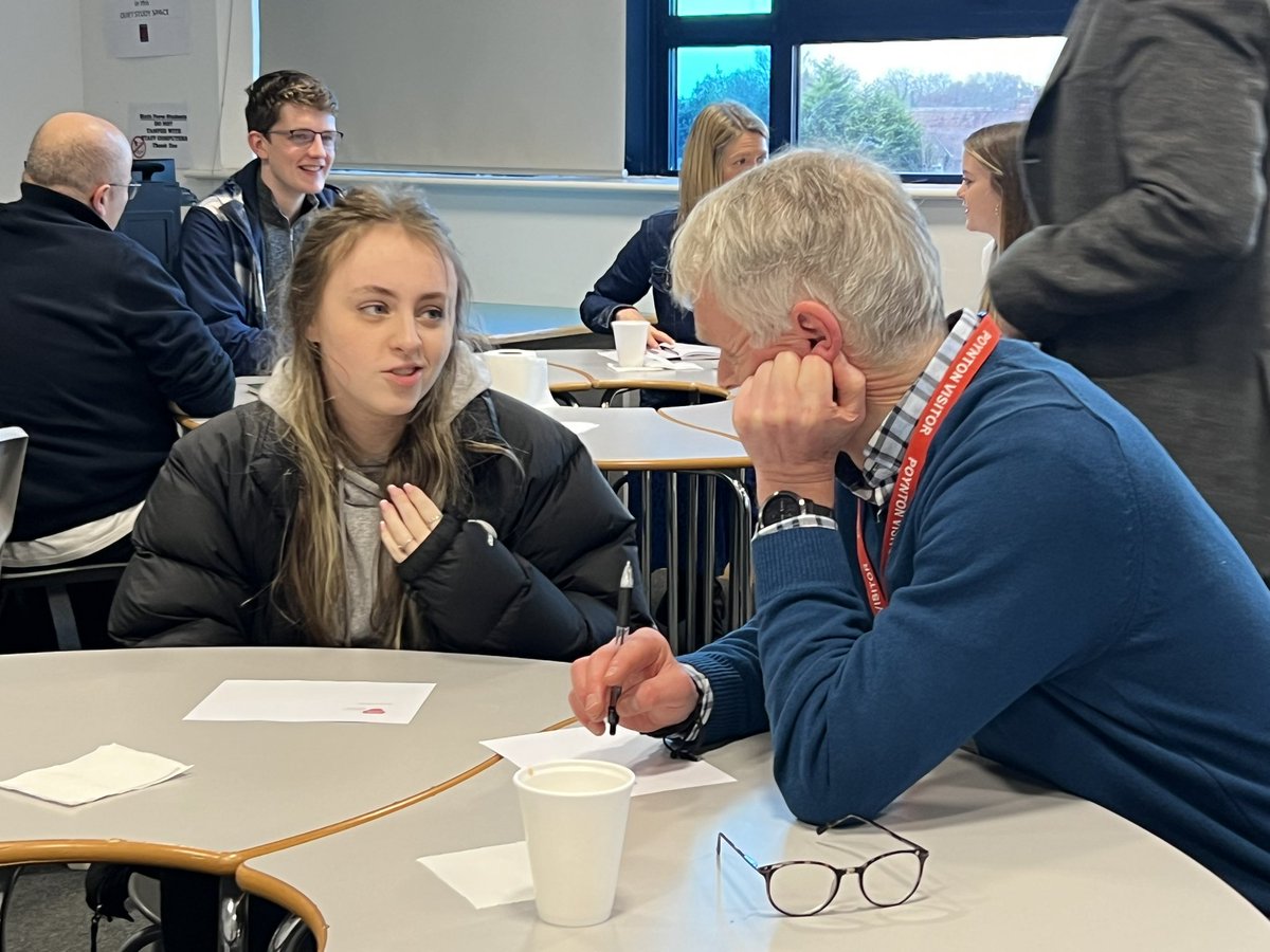 Our Year 12 Career Ready students met their mentors this morning. We have a huge range of expertise and careers represented. The opportunity to make connections like this can be life changing. <a href="/CareerReadyUK/">Career Ready</a> <a href="/sbridge12/">Steve Bridge</a>