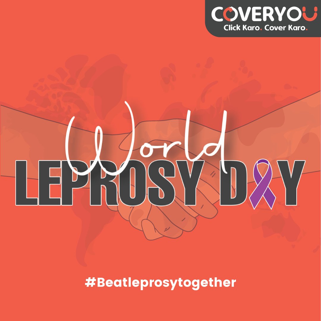 coveryouindia's tweet photo. Leprosy 😷💉🩺is easily curable if detected early⌛. Let us extend our support to the ones who are affected and work towards ending discrimination against them🎗️!

#leprosy #worldleprosyday  #leprosymission #leprosyiscurable #leprosyawareness #coveryou #healthinsurance #insurance https://t.co/3qTDU0AI1p
