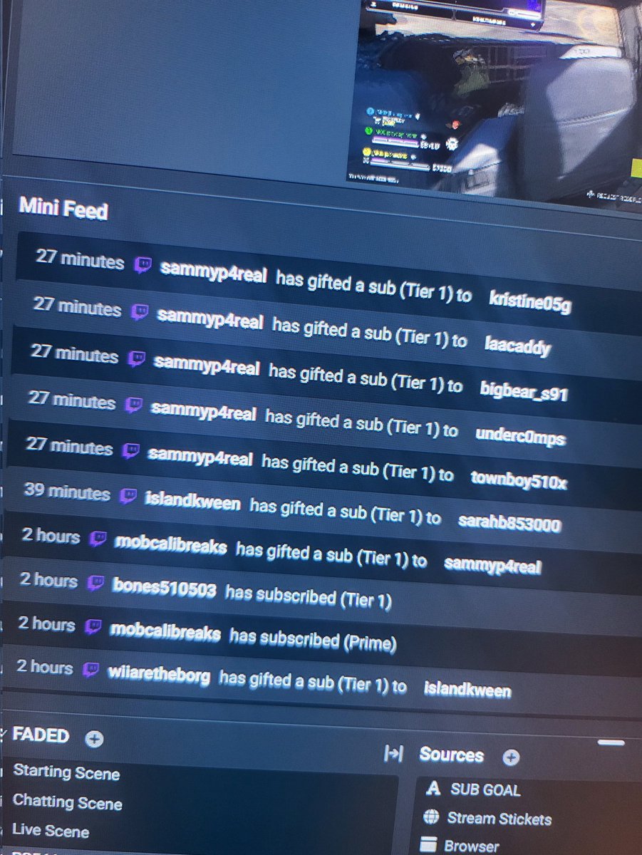 Cali_BearTTV's tweet photo. AYoo First day of being affiliate and we got 10 Subs!! Yall are crazy! Appreciate everyone for the Love and Support!! https://t.co/ClNqlxztes