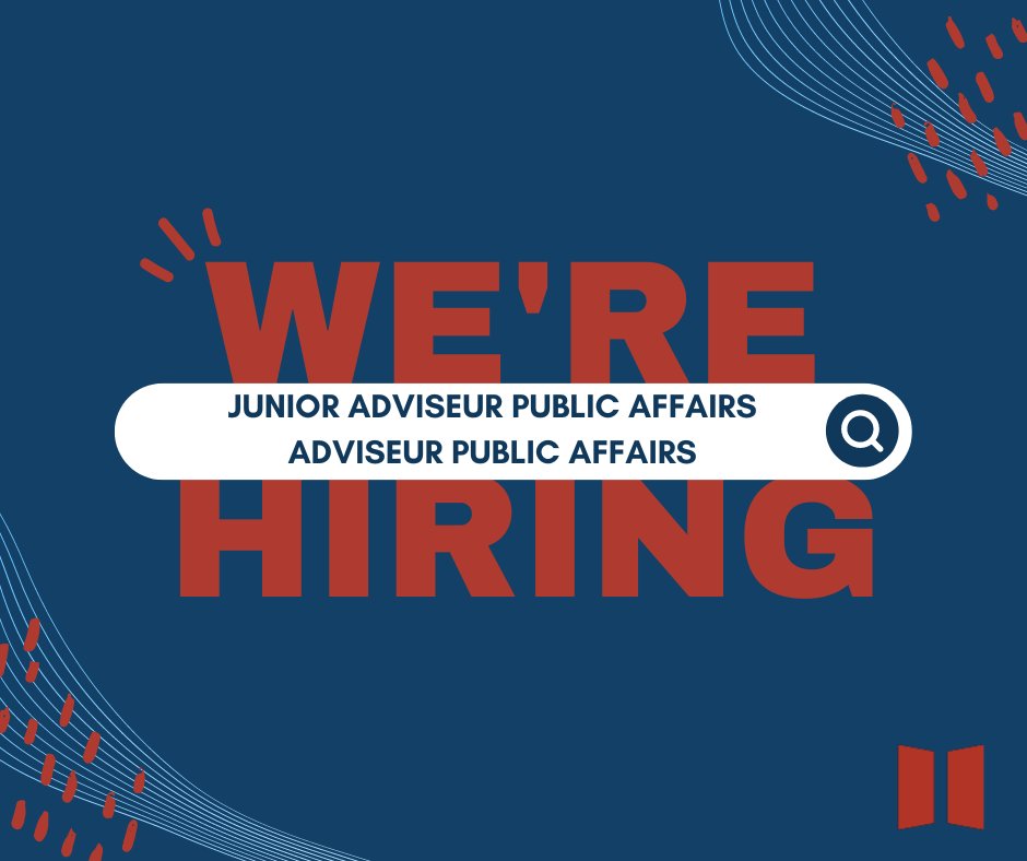 Job alert! We zoeken (junior) adviseurs public affairs. Wil jij het verschil maken voor een betere samenleving? Zoek je een baan met doorgroeimogelijkheden, bij een strategisch adviesbureau dat is verenigd in verscheidenheid? Bekijk de vacatures hier: dr2.nl/over-ons/vacat…
