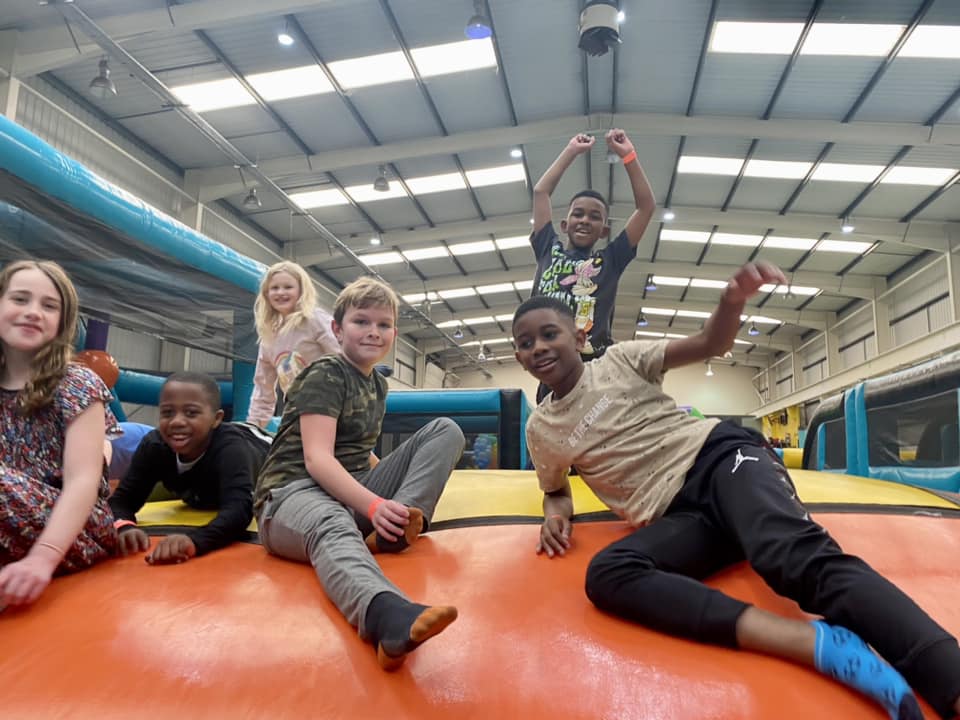 FSM_Boarding's tweet photo. A great day had by all of our boarders yesterday. 

A lovely chilled breakfast in our PJ’s, followed by a scavenger hunt around our beautiful grounds…then Jumpin Fun Inflatable Park Salisbury and to top it off, a wonderful roast dinner!

#loveboarding #newforest https://t.co/Swk96Ykv8a