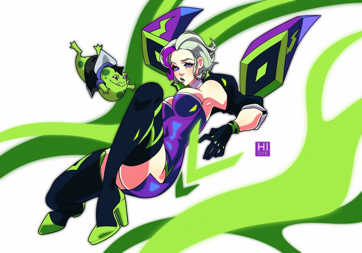 HI0YA's tweet photo. #Kaisa #LeagueOfLegends https://t.co/dAyUd2pI86