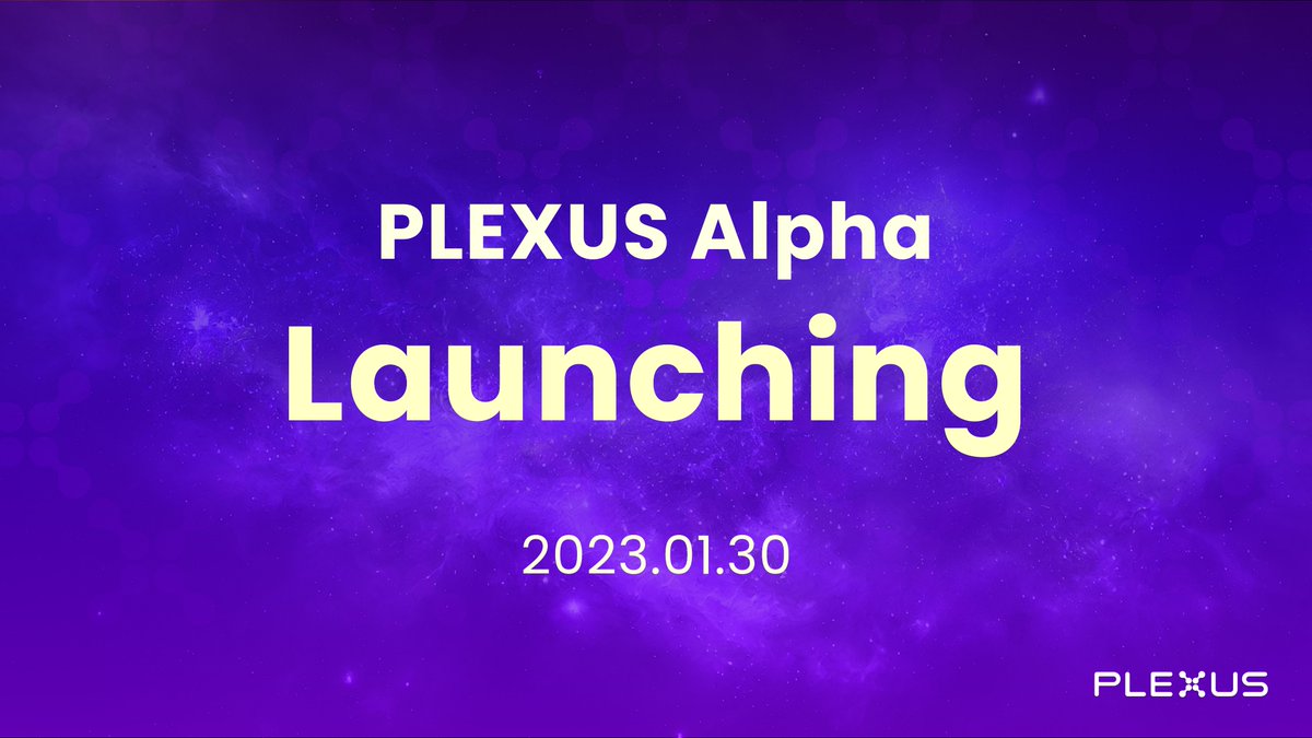 1/
Announcing #PLEXUS Alpha service launch!🎉😍

Today we are pleased to announce the successful launch of the world's first <a href="/plexus_fi/">PLEXUS | We’re Hiring!</a> Alpha service, which supports all mainnet-to-mainnet transactions through one TX.

📆January 30, 2023, 9:00 a.m.(UST)
🌍plexus.app
