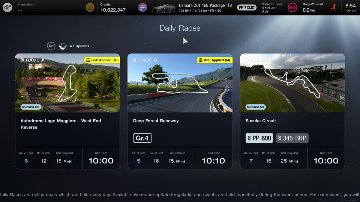 ShareGamePlay's tweet photo. New Daily Races
#GT7 #PS4 #PS5 https://t.co/aL9UI0ZaPv