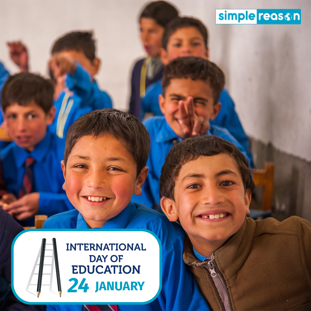 SimpleReasonUK's tweet image. The world is a better place with education that's accessible to all, especially the less fortunate.

This World Education Day, #SimpleReason takes pride in making education a reality for the most vulnerable children.

Sponsor a child's education - simplereason.org/causes/student….