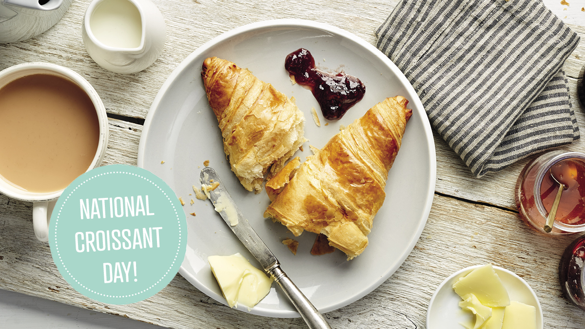 Our Chefs' Selections croissants are ready to bake and pre-glazed. Perfect for continental breakfasts or as an afternoon treat.
Our croissants are 18% butter, making them perfect for both sweet and savoury applications.