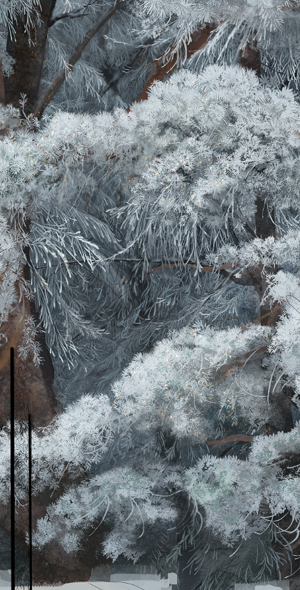 pinesphinx's tweet photo. Trees continued https://t.co/jD53TNjVD9