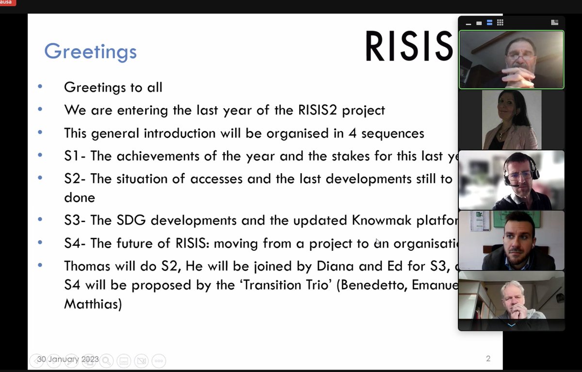 risis_eu's tweet photo. 📢#RISISweek – 30 January #1Day  
✅Ready to begin! #Researchers of the #STI community, coordinated by 
@UGustaveEiffel together to speak about the progress made so far and the future

🎤The coordinator of the project Philippe Laredo  is speaking

🤝We have an intense WEEK ahead https://t.co/6bgiggTjxB
