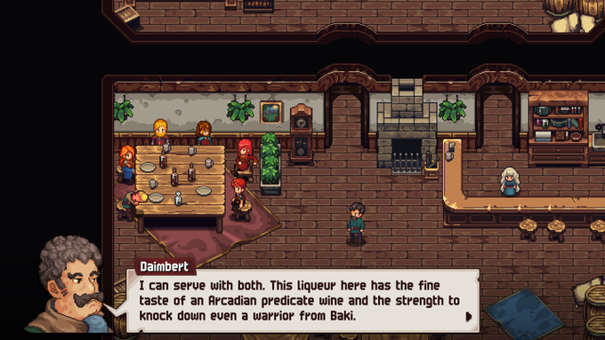 amnotsurf's tweet photo. forget about AAA games. kirain game indie ni bklan sbntar banget. tp trnyata storyline nya lama &amp; asik. sebentar2 vibes nya ngebawa memori ke jaman chrono trigger, suikoden, ff JRPG dulu (bhkan ada bbrp scene ky tomba 2). Difficult quest &amp; turnbased nya jg disuruh mikir otak. https://t.co/xDRXBGUkn6