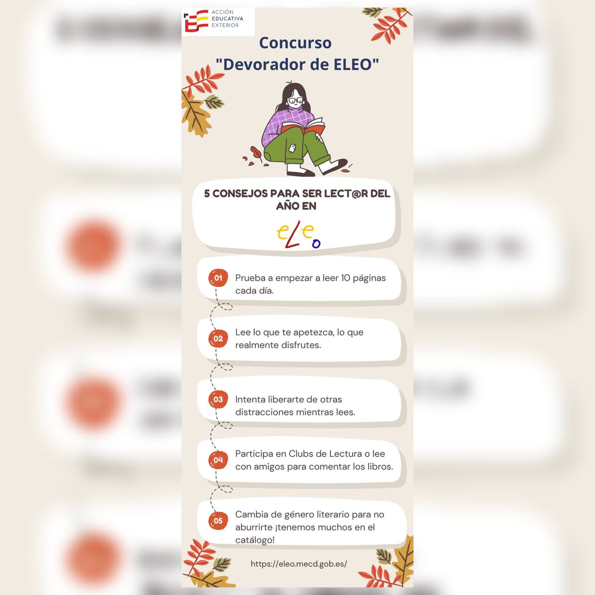 OchoaIees's tweet image. ¿Todavía no conoces #eLeo y su biblioteca virtual? Te presentamos a continuación este concurso. Entra, regístrate y participa. Si aun no te has registrado consulta y anota tu identificador en nuestra Biblioteca. Consulta tus dudas con Pilar Hernando, profesora coordinadora.