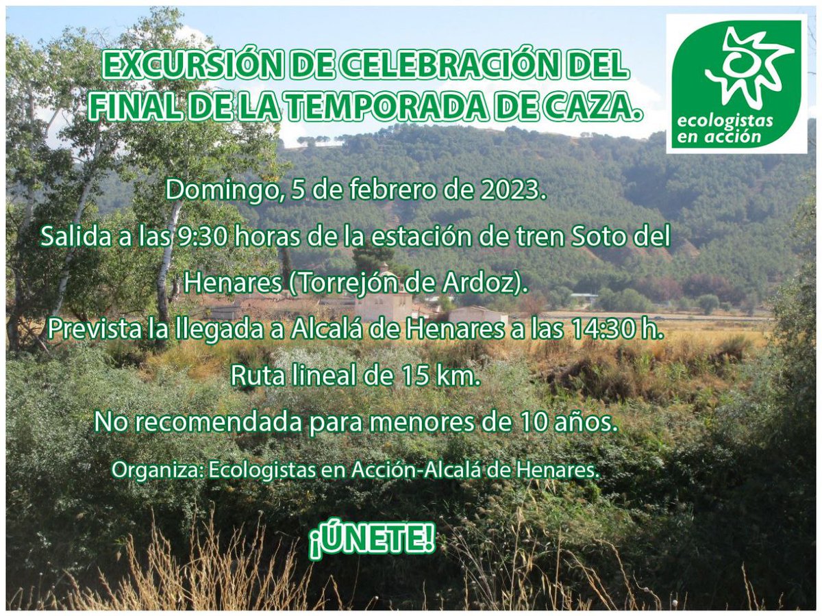 Ecologistas en Acción Alcalá de Henares tweet media