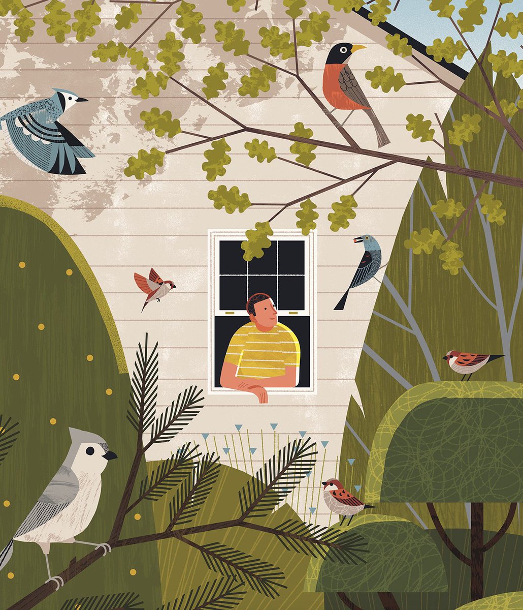 #MondayMotivation
Ecouter le chant des oiseaux de bon matin 🎶
<a href="/benjaminflouw/">Benjamin Flouw</a> sur <a href="/Behance/">Behance</a>  👉 bit.ly/3WuyLhw