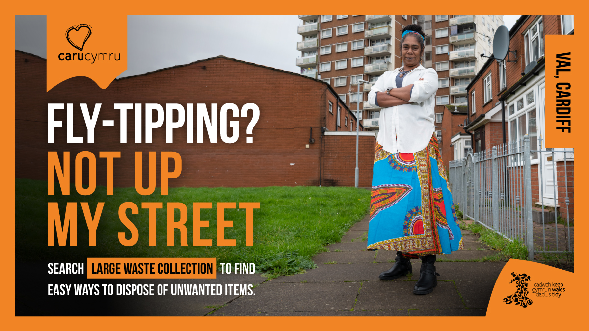 Keep_Wales_Tidy's tweet photo. Weβve teamed up with Landlords across Wales to launch our #NotUpMyStreet campaign to tackle fly-tipping π΄σ §σ ’σ ·σ ¬σ ³σ Ώ
Breathe new life into your unwanted items π‘
π§ Repair Cafes
π Clothes swap
β¨ Upcycle
π Donate to charity
β»οΈ Recycle
#CaruCymru https://t.co/tbyjbbUdMJ