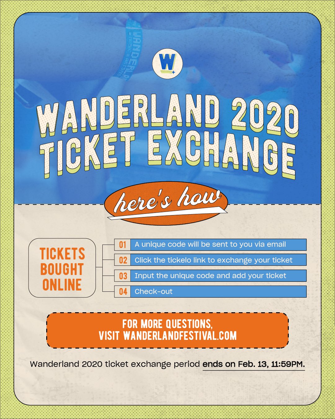 Wanderland 2020 outlet