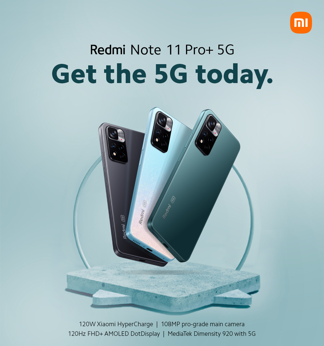XiaomiNigeria's tweet image. Don&apos;t wait! Get yourself the 5g today.

#RedmiNote11ProPlus5G