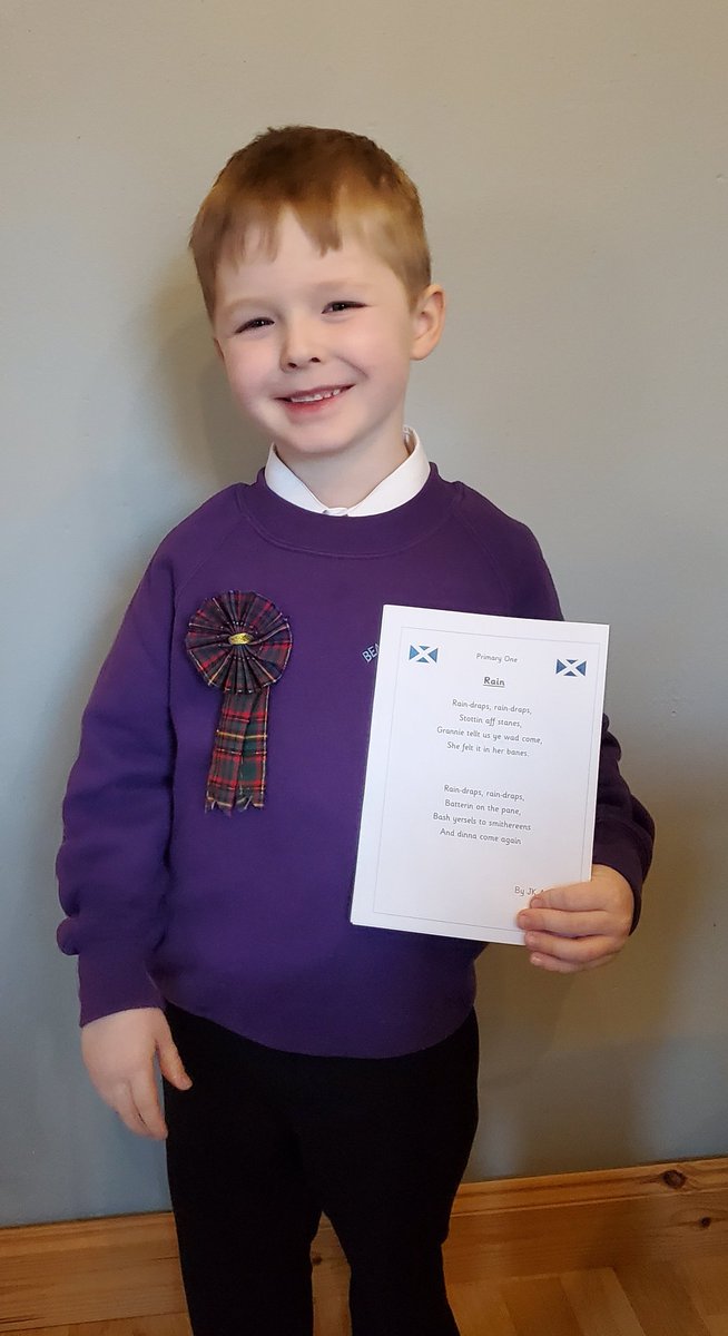 Jack all ready to go to the Poetry Competition this morning. 🥰
<a href="/MrBlairBPS/">Mr Blair & P1B</a> <a href="/BeancrossPS/">Beancross Primary</a>