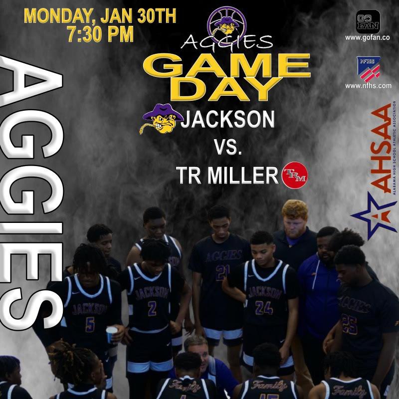 🎯GAMEDAY
📍Jackson
vs. TR Miller
🕚 4:30,6:00,7:30
#AGGIEBasketball