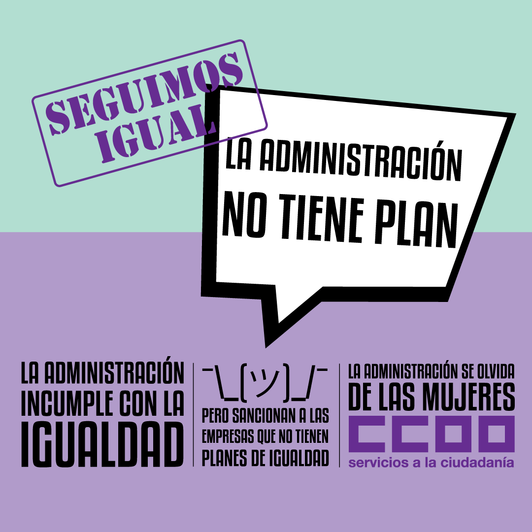 FSCdeCCOO's tweet photo. 🟣 La semana pasada tuvo lugar la primera reunión del Acuerdo marco para una Administración del siglo XXI en materia de igualdad de género en la función pública.

📄 Se necesitan normativas que obliguen a las Administraciones Públicas a tener planes de igualdad negociados. https://t.co/C2KtAfBwJ3
