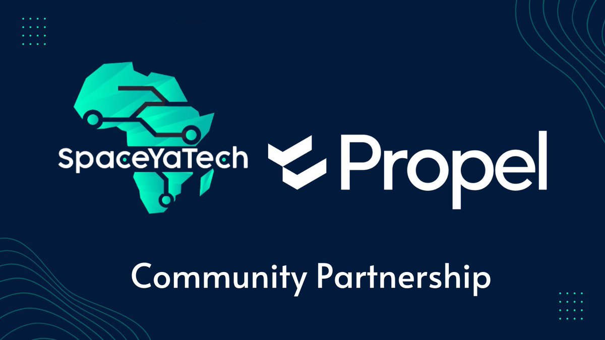 SpaceYaTech's tweet photo. We’re happy to announce a partnership with @WithPropel. 
This partnership will connect engineers, designers &amp; tech professionals to global opportunities. We’re happy to join Propel's ecosystem! 
Join our Discord server where we'll be posting opportunities https://t.co/uyVEqUcYZS https://t.co/NNwW4Pnudn