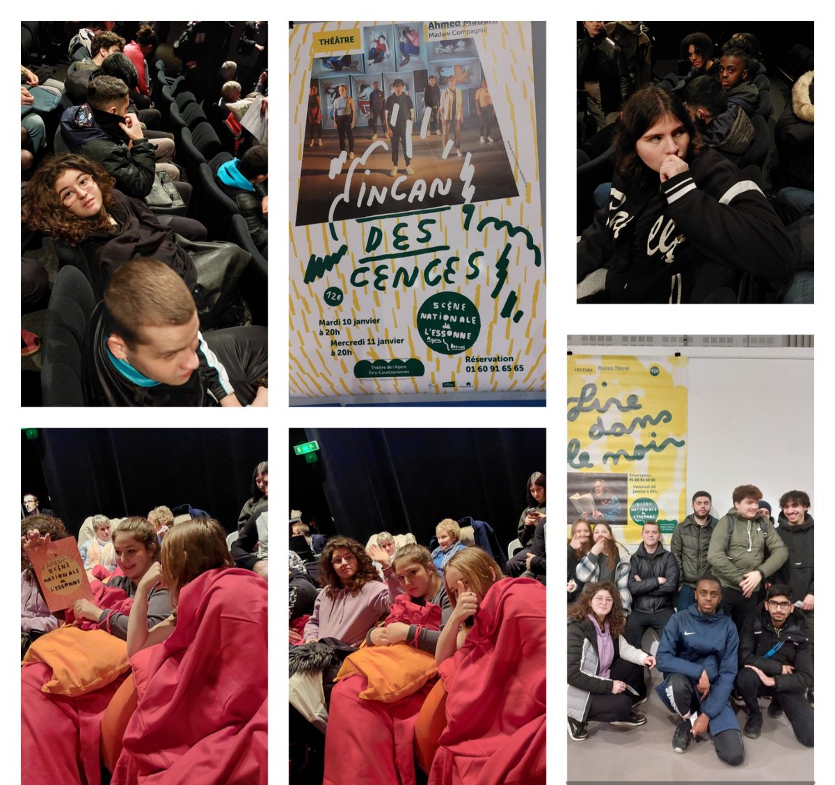 Lycée PERRET (@lycee_perret) on Twitter photo 2 expériences, 2 spectacles pour les 1MA dans le parcours de spectateurs. Merci à <a href="/MadaniCompagnie/">Madani Compagnie</a>, à Manon Thorel pour sa lecture captivante et <a href="/SN_Essonne/">Scène nationale de l'Essonne</a> 2 expériences, 2 spectacles pour les 1MA dans le parcours de spectateurs. Merci à <a href="/MadaniCompagnie/">Madani Compagnie</a>, à Manon Thorel pour sa lecture captivante et <a href="/SN_Essonne/">Scène nationale de l'Essonne</a>