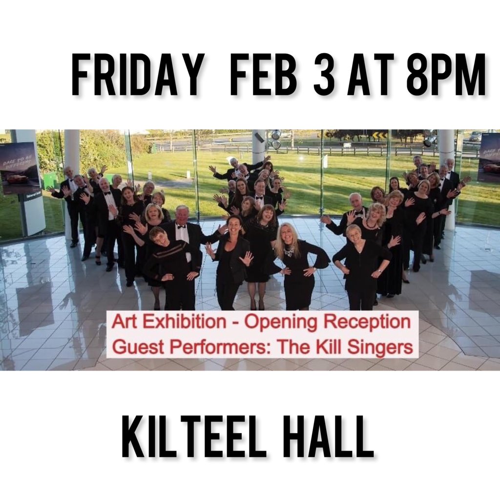 Always a great night the opening of the Kilteel St Brigids Arts weekend